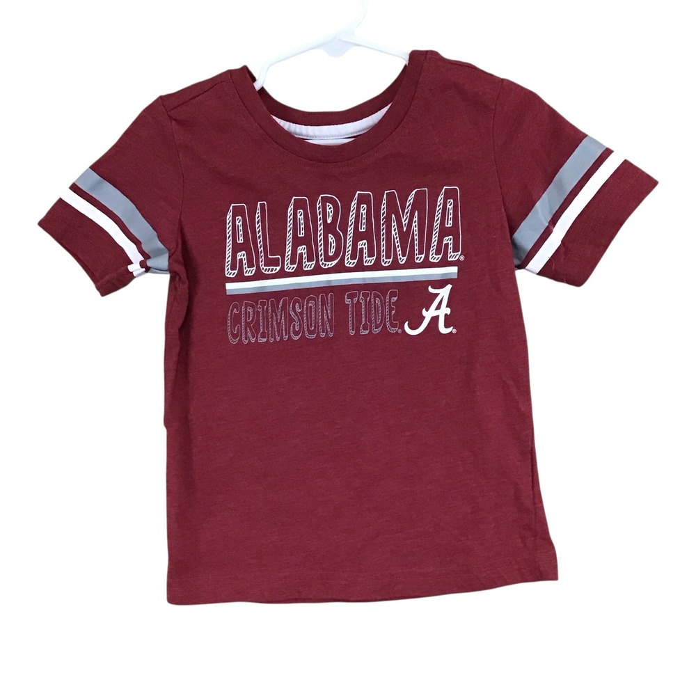 Colosseum Alabama Crimson‎ Tide T-Shirt Toddler 3T Short Sleeve